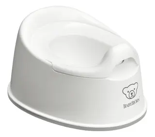 Produktfoto för Babybjörn smart potta, vit/grå