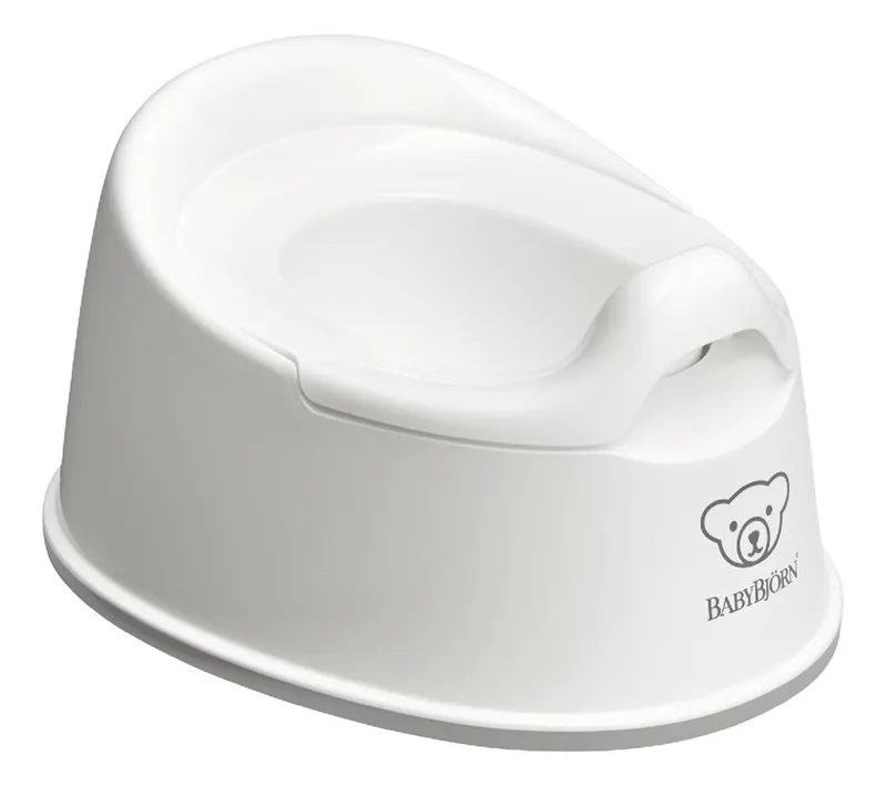 Bild 1 för Babybjörn smart potta, vit/grå