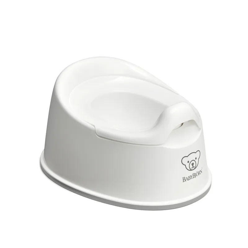 Bild 2 för Babybjörn smart potta, vit/grå