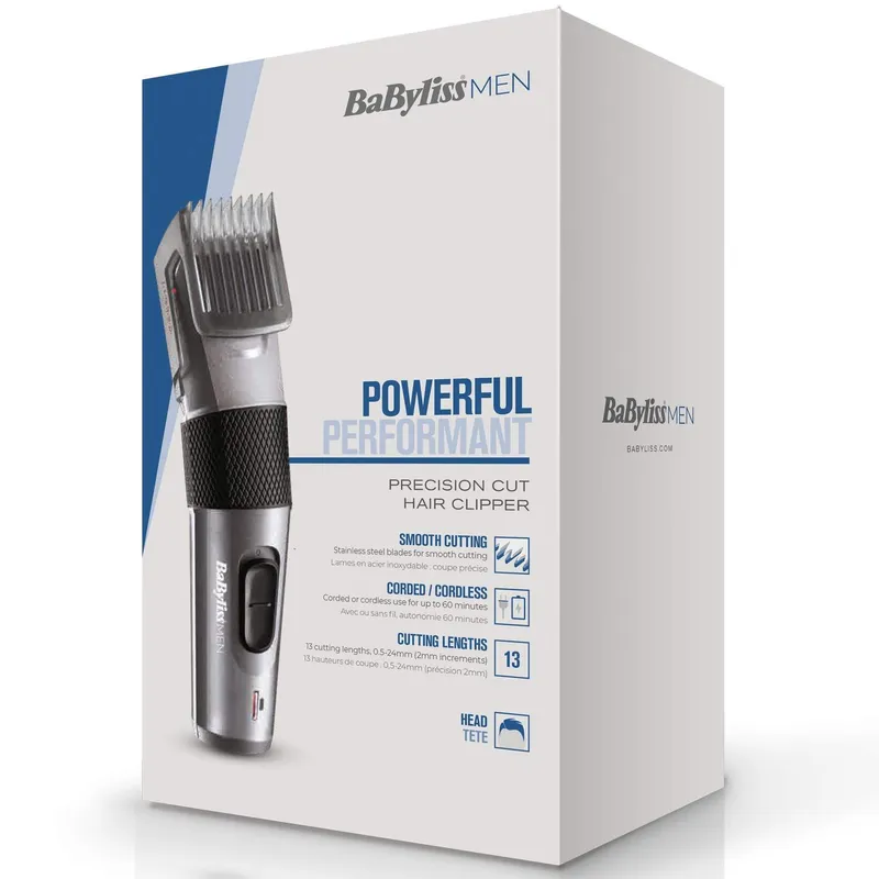Bild 2 för Babyliss For Men Powerful Performant Precision Cut Hair Clipper