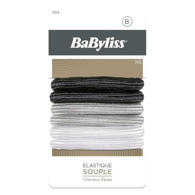 Alternativ bild 0 för BaByliss Paris Accessories Indispensable 794513 Tjocka snoddar 6 st