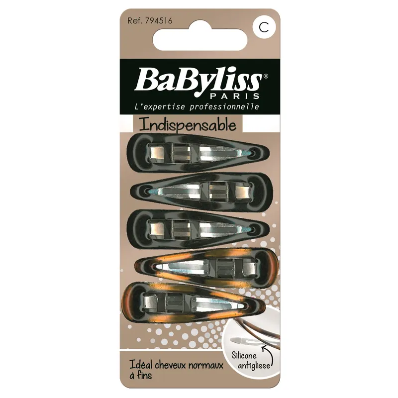 Alternativ bild 0 för BaByliss Paris Accessories Klämma anti-glid 5 st