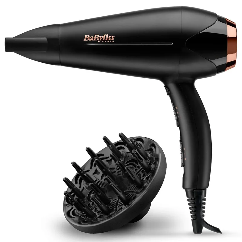 Bild 1 för Babyliss Powerful Anti-Frizz Puissant Cheveux Brilliants Turbo Shine 2200