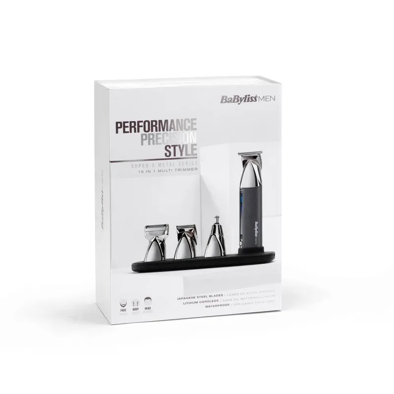 Bild 1 för BaByliss Super-X Metal Multi-Trimmer 15-in-1