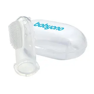 Produktfoto för Babyono fingertandborste baby, transparent
