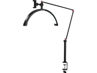 Produktfoto för Bågformad lampa med bordsklämma - MX3 - Svart