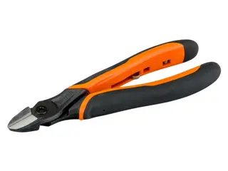 Produktfoto för Bahco Sidavbitare med progressiv egg, Avbitartång, 2,1 cm, 1,81 cm, 9 mm, Stål, Svart, Orange