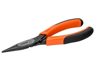 Produktfoto för Bahco Spetstång, 1,42 cm, 3,3 cm, 7,5 mm, Polypropylen (PP), Stål, Termoplast, Svart, Orange, 140 mm