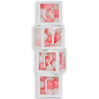 Produktfoto för Ballongboxar Girl 35 cm