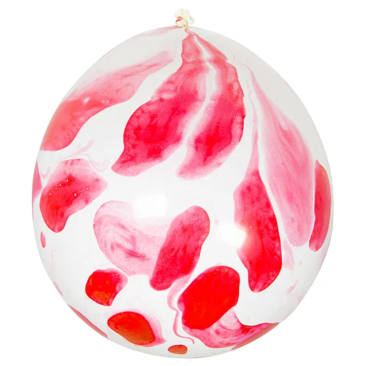 Alternativ bild 0 för Ballonger Med Blodrött Motiv 6-pack