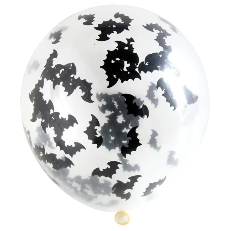 Alternativ bild 0 för Ballonger Med Fladdermuskonfetti 4-pack