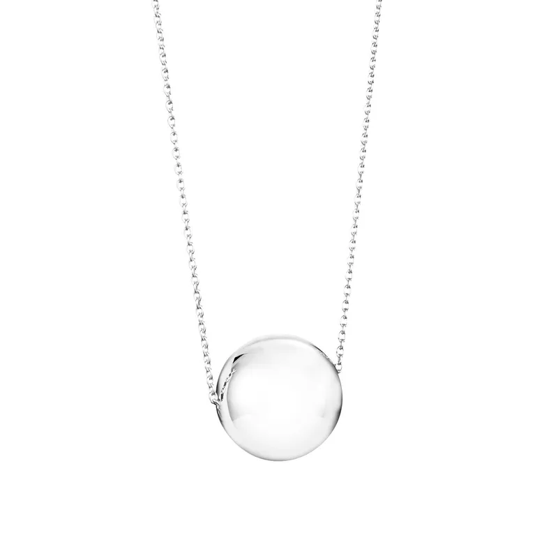 Alternativ bild 0 för Balls Chain Halsband Silver 42-45 cm