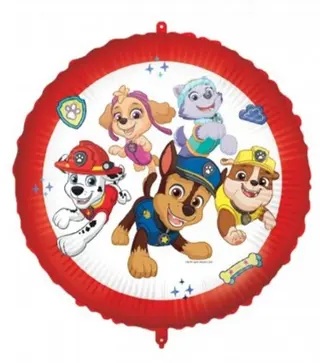 Produktfoto för Balon foliowy 18 cali Paw Patrol Ready For Action GoDan
