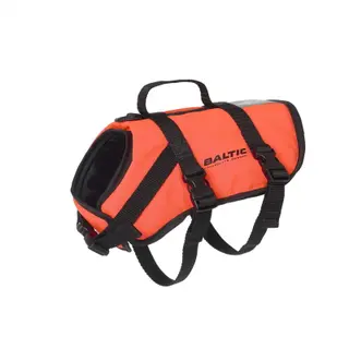 Produktfoto för Baltic Pluto Hundflytväst Orange M 8-15 kg