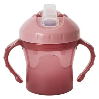 Produktfoto för Bambino Easy Sip! Spillproof cup with Soft Spout Pink 190 ml