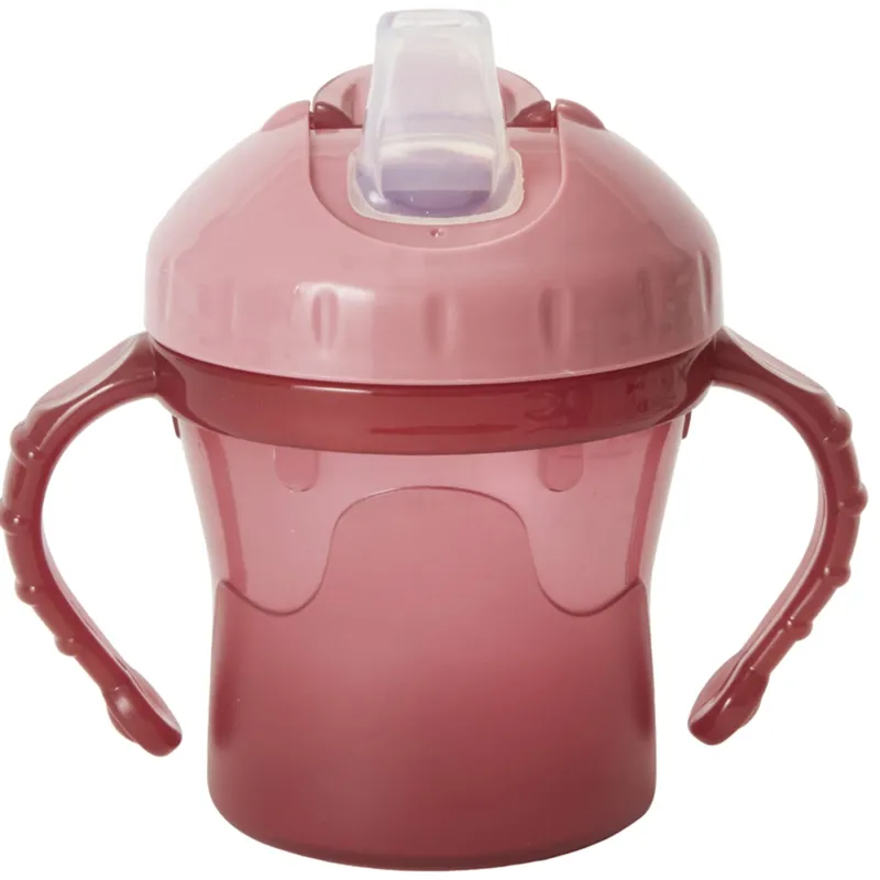 Bild 2 för Bambino Easy Sip! Spillproof cup with Soft Spout Pink 190 ml