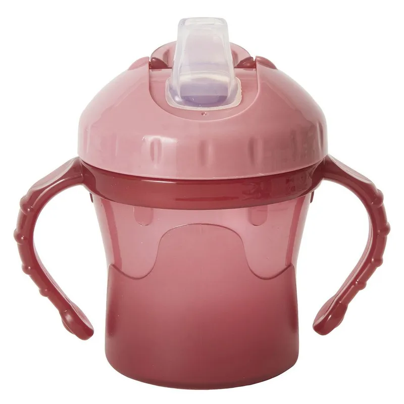 Bild 2 för Bambino Easy Sip! Spillproof cup with Soft Spout Pink 190 ml
