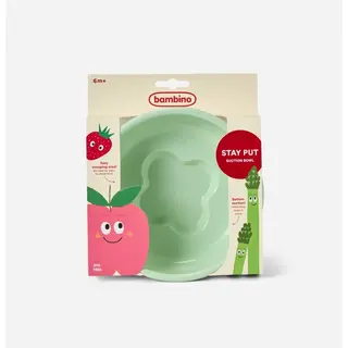 Produktfoto för Bambino Stay Put Bowl Mint