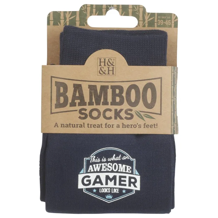 Alternativ bild 0 för Bambustrumpor - Awesome Gamer