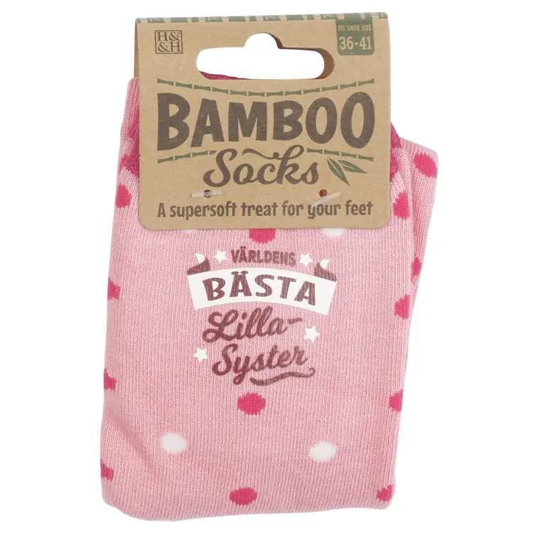 Alternativ bild 0 för Bambustrumpor - Lillasyster