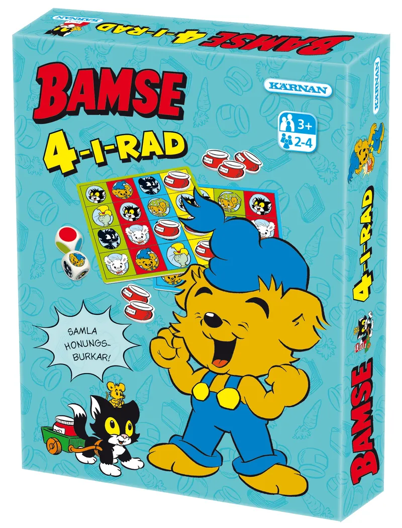 Alternativ bild 0 för Bamse 4-i-rad