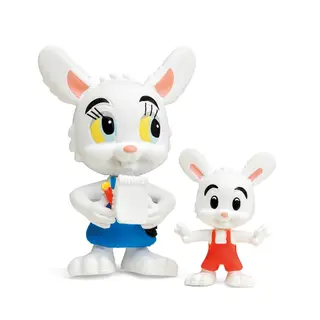 Produktfoto för Bamse Figurset Nina Kanin & Minihopp