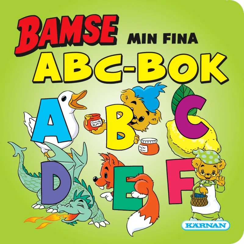 Bild 1 för Bamse Min fina ABC-bok
