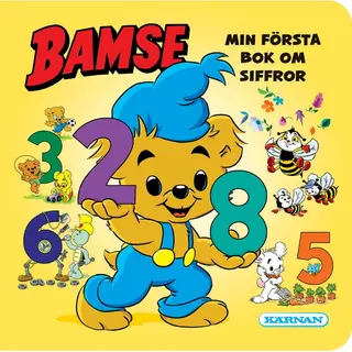 Produktfoto för Bamse Pekbok Min första bok om siffror