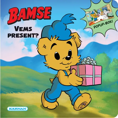 Alternativ bild 0 för Bamse Popup-bok Vems present?