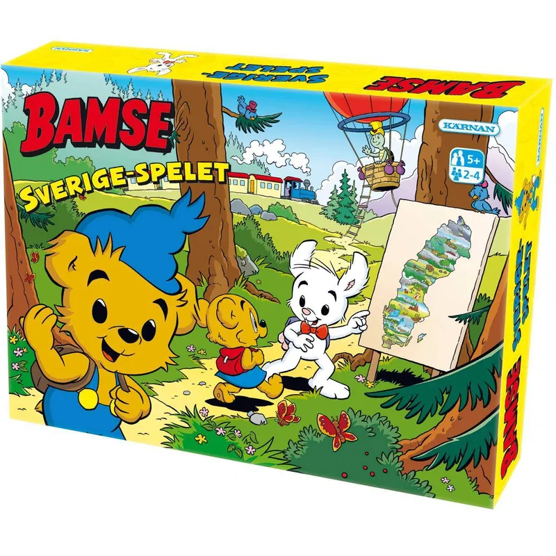 Bild 1 för Bamse Sverige-Spelet