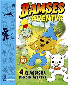 Produktfoto för Bamses äventyr (4 klassiska Dunder-äventyr)