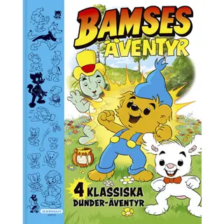 Produktfoto för Bamses äventyr (4 klassiska Dunder-äventyr)