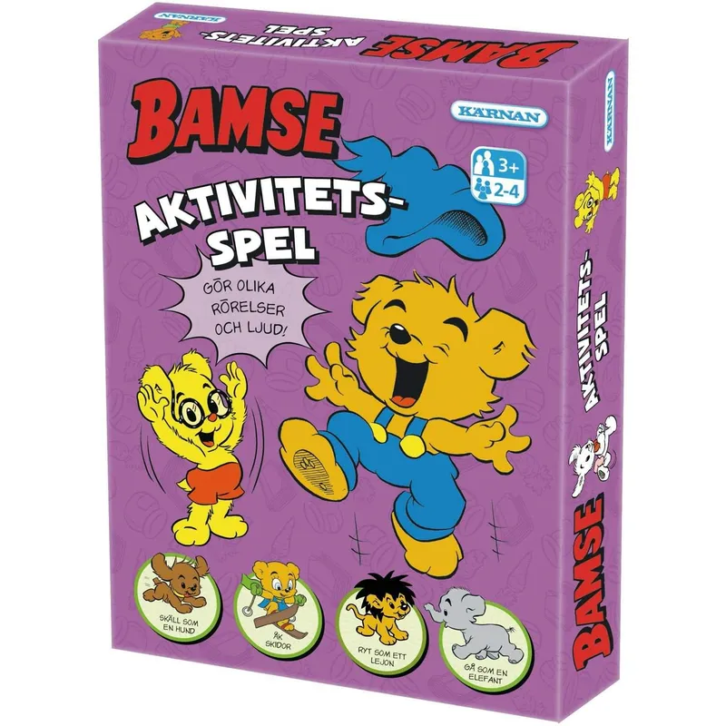 Bild 1 för Bamses Aktivitetsspel