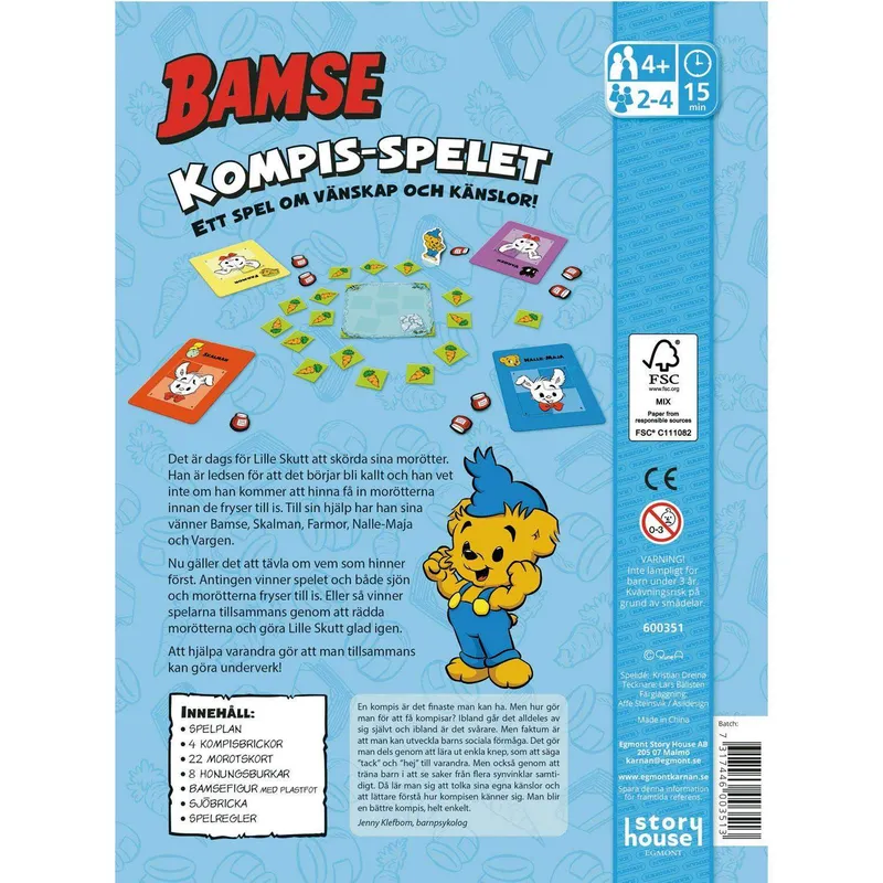 Bild 2 för Bamses Kompis-spelet