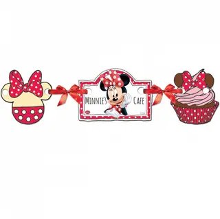 Produktfoto för Banderoll med rött band Mimmi Pigg 110 cm