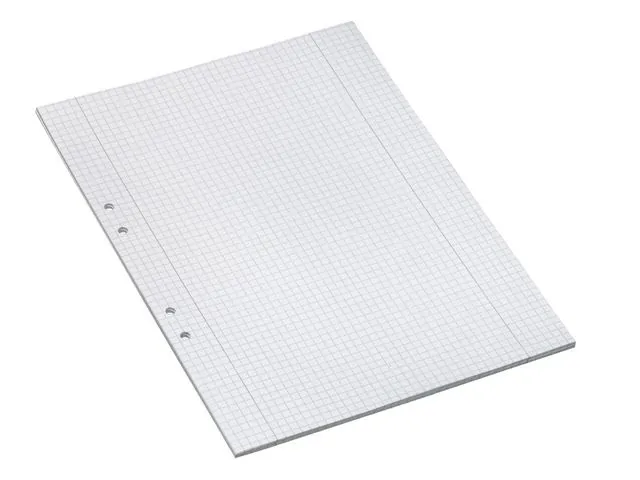 Alternativ bild 0 för Bantex Lösblad A4 rutat 5x5mm hålat