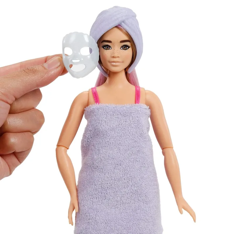 Bild 2 för Barbie GlamParty Unboxed kurvig rosa