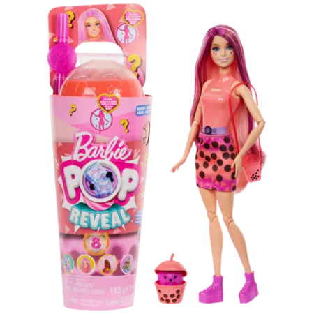 Bild 2 för Barbie Pop Reveal -docka, Modedocka, Honkoppling, 3 År, Flicka, Multifärg