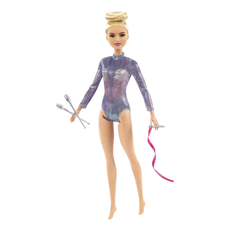 Bild 1 för Barbie Rhythmic Gymnast Blonde Doll