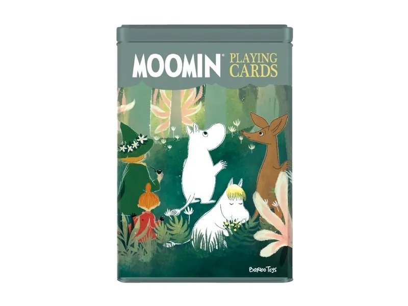 Alternativ bild 0 för Barbo Toys Moomin Classic Playing Cards Game - Forest