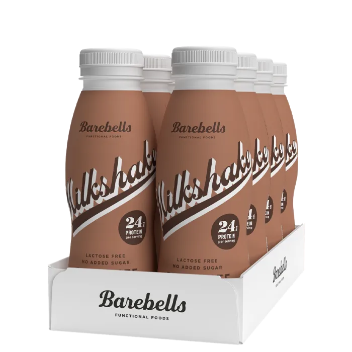 Alternativ bild 0 för Barebells Milkshake Choklad 33cl x 8st