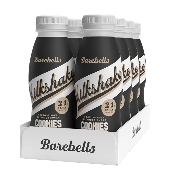 Alternativ bild 0 för Barebells Milkshake Cookies  Cream 33cl