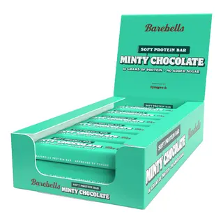 Produktfoto för Barebells Minty Chocolate Bar 55g x 12st