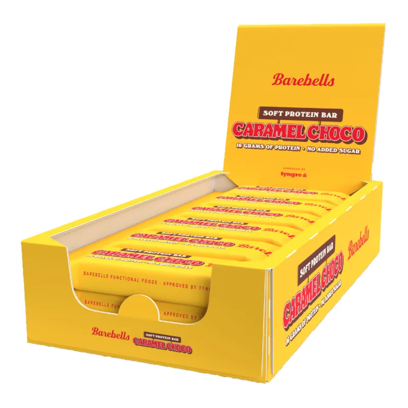 Bild 1 för Barebells Soft Caramel Choco 12st x 55g