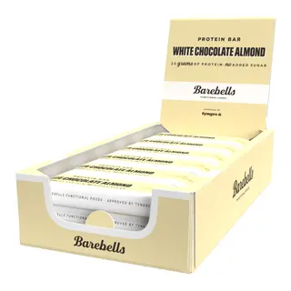 Produktfoto för Barebells White Chocolate Almond 12-pack