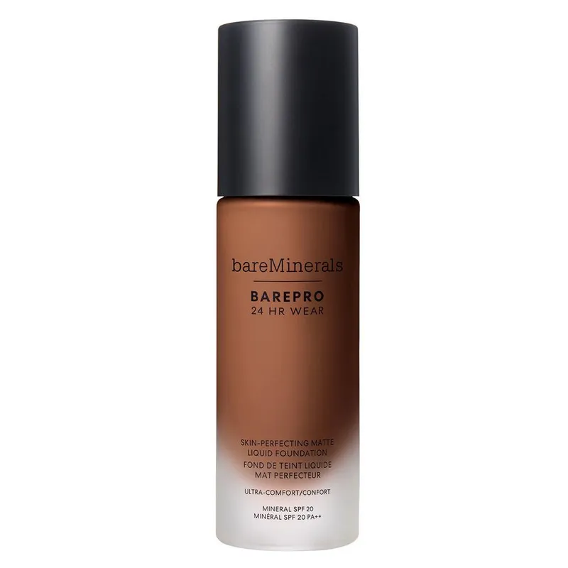 Bild 1 för bareMinerals BarePro 24H Matte Liquid Foundation Deep 56 Cool