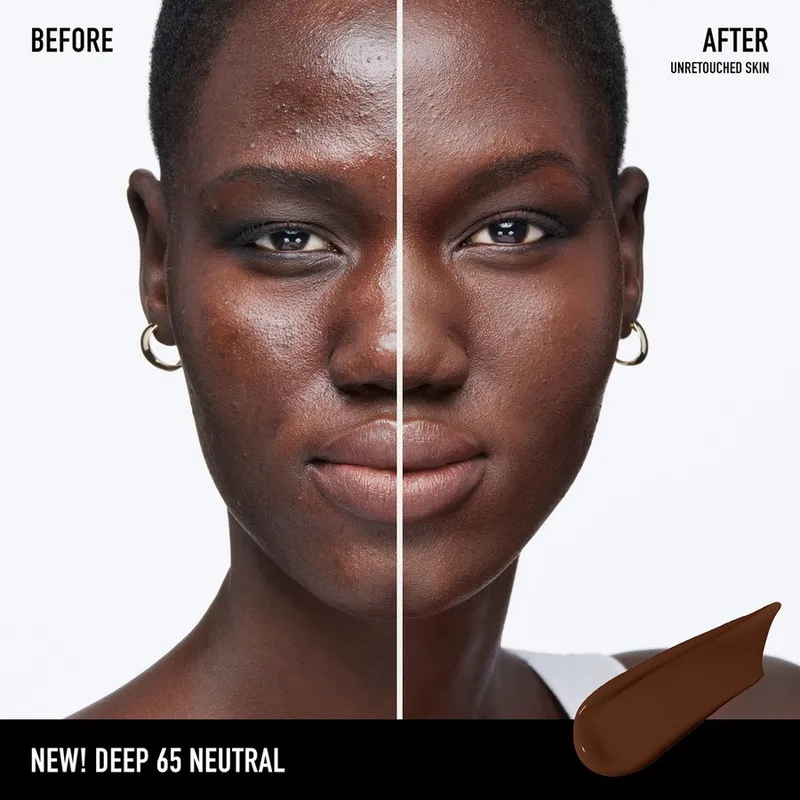 Bild 3 för bareMinerals BarePro 24H Matte Liquid Foundation Deep 65 Neutral