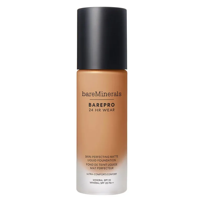 Bild 1 för bareMinerals BarePro 24H Matte Liquid Foundation Medium Deep 40 Neutra