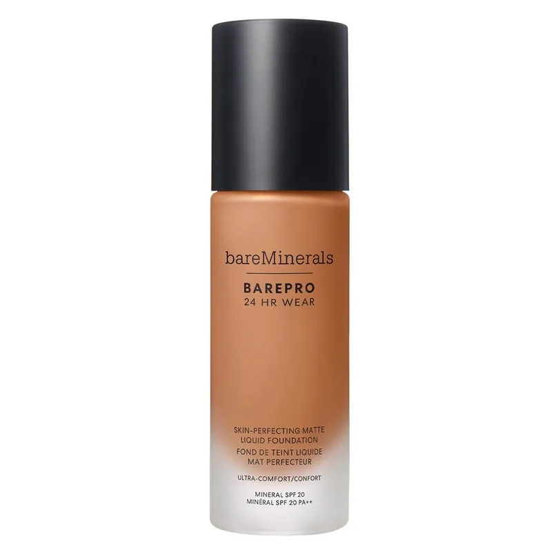 Bild 1 för bareMinerals BarePro 24H Matte Liquid Foundation Medium Deep 46 Cool