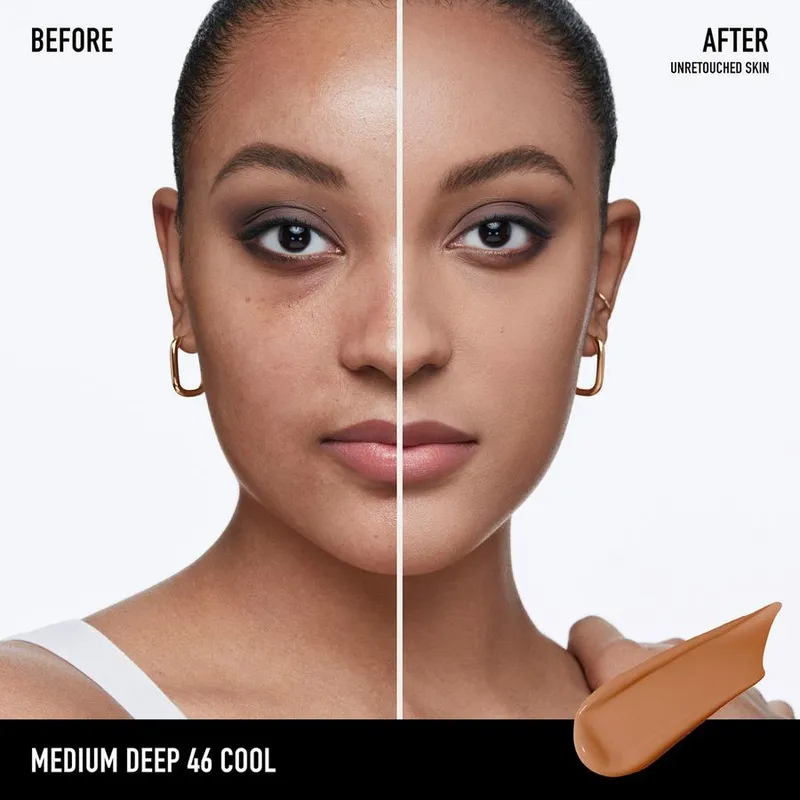 Bild 3 för bareMinerals BarePro 24H Matte Liquid Foundation Medium Deep 46 Cool